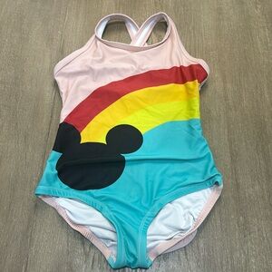 Disney Hanna Andersson Mickey bathing suit size 6-7